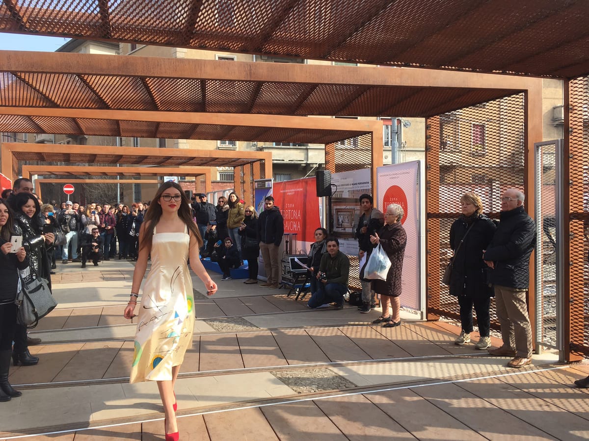 La passerella di Zona Tortona apre la settimana della moda