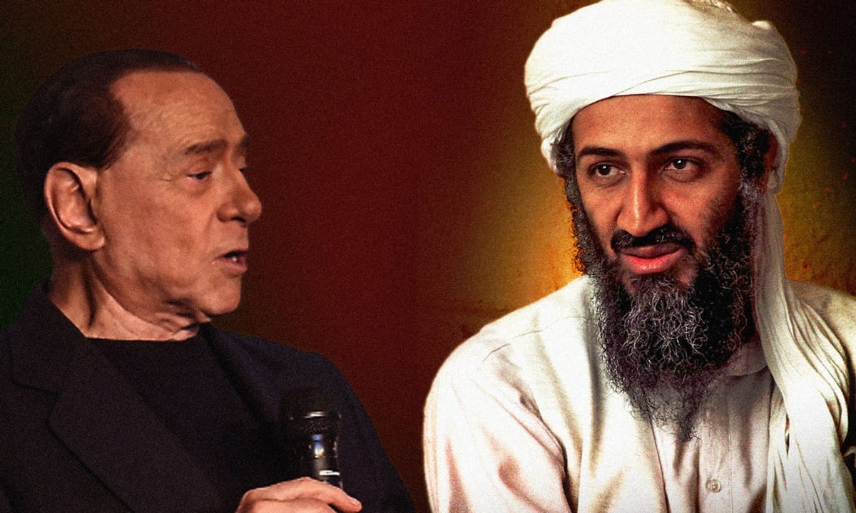 Anche Bin Laden leggeva delle gaffe di Berlusconi