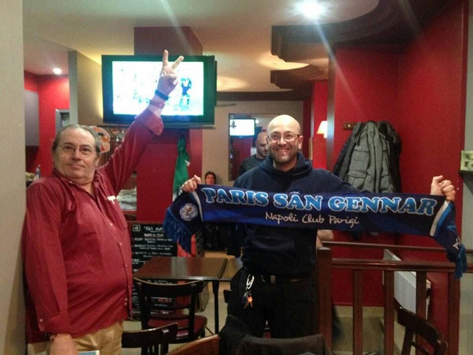 Siamo andati a vedere Chievo-Napoli a Parigi con il fan club Paris San Gennar’