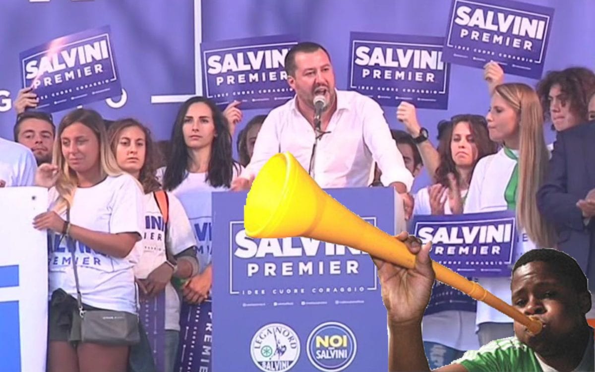 I 5 strumenti più rumorosi che potete portare oggi al comizio di Salvini