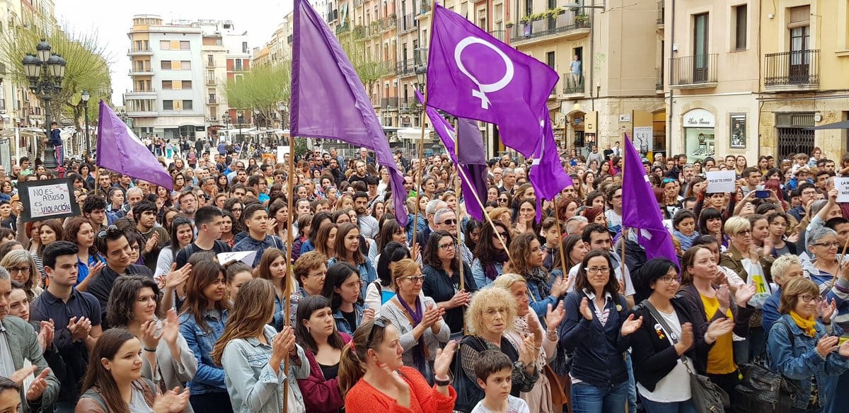 Le donne spagnole contro il branco