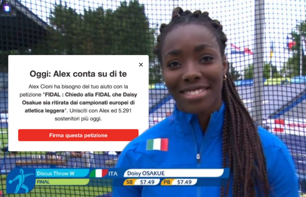 La storia della petizione su Change.org contro Daisy Osakue