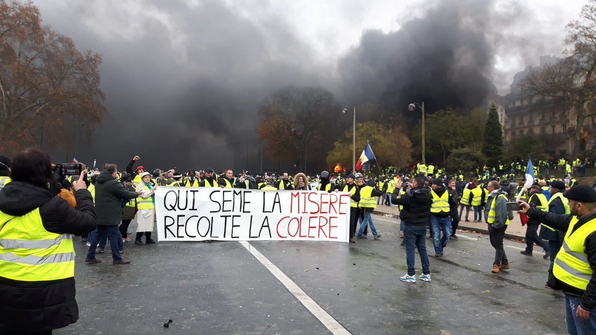 Anche i gilet gialli sono entrati nel 2019