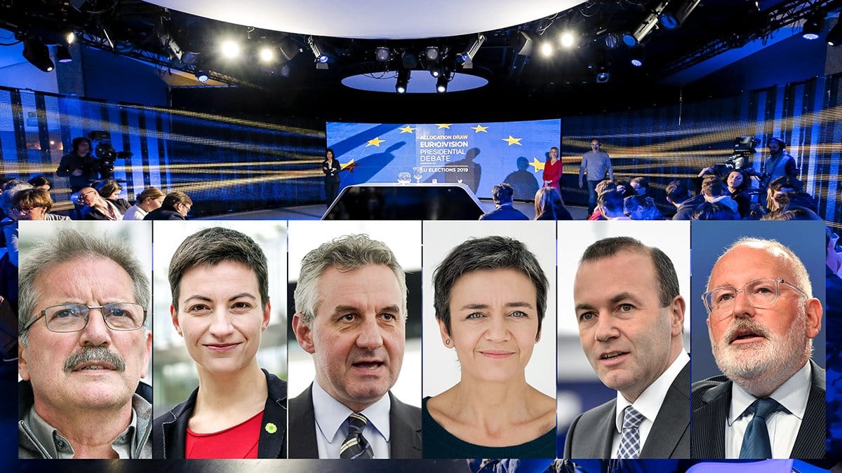 Com’è andato il dibattito tra i candidati alla presidenza della Commissione europea