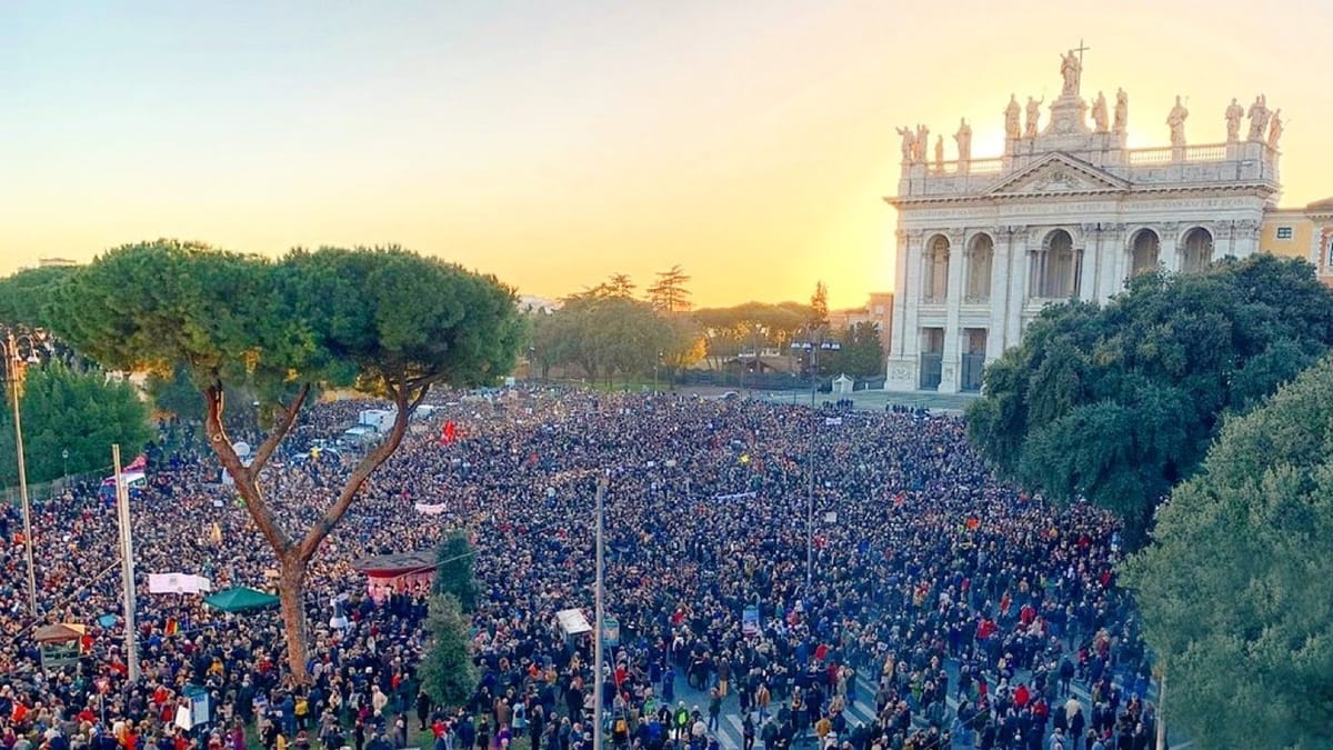 Le sardine provano a decidere cosa fare da grandi