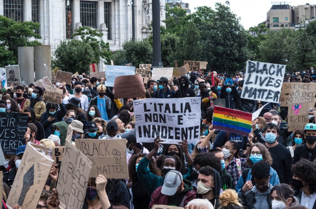 La marea di Black Lives Matter a Milano