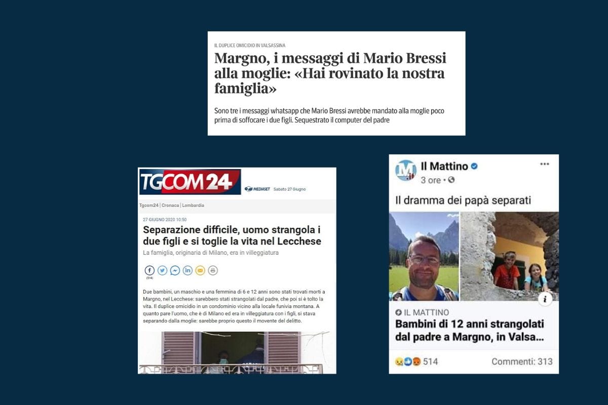 La stampa italiana deve smetterla di empatizzare con gli uomini violenti