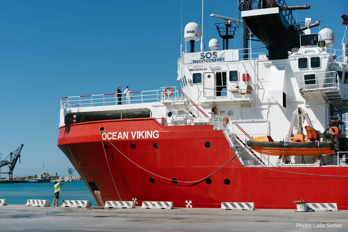 Anche la Ocean Viking è stata sottoposta a fermo amministrativo