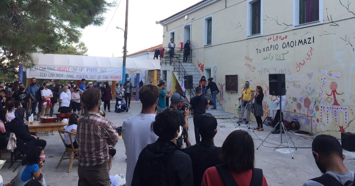 L’assurdo sgombero del centro di accoglienza di Pikpa, sull’isola di Lesbo