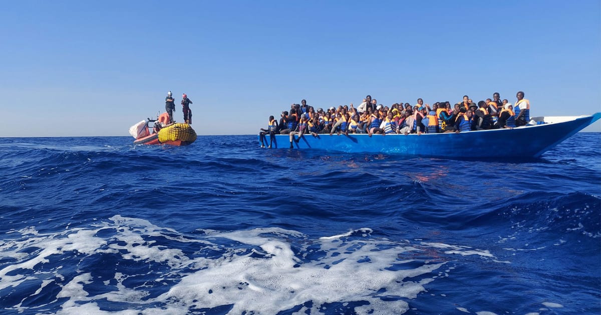 Mille naufraghi soccorsi in pochi giorni nel Mediterraneo