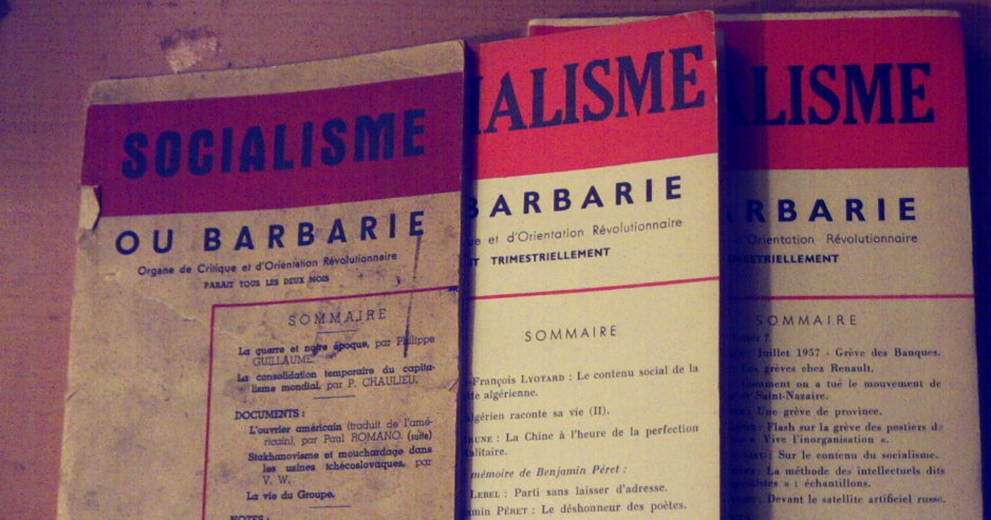 Contro l’economia: l’anarcopensiero di Cornelius Castoriadis