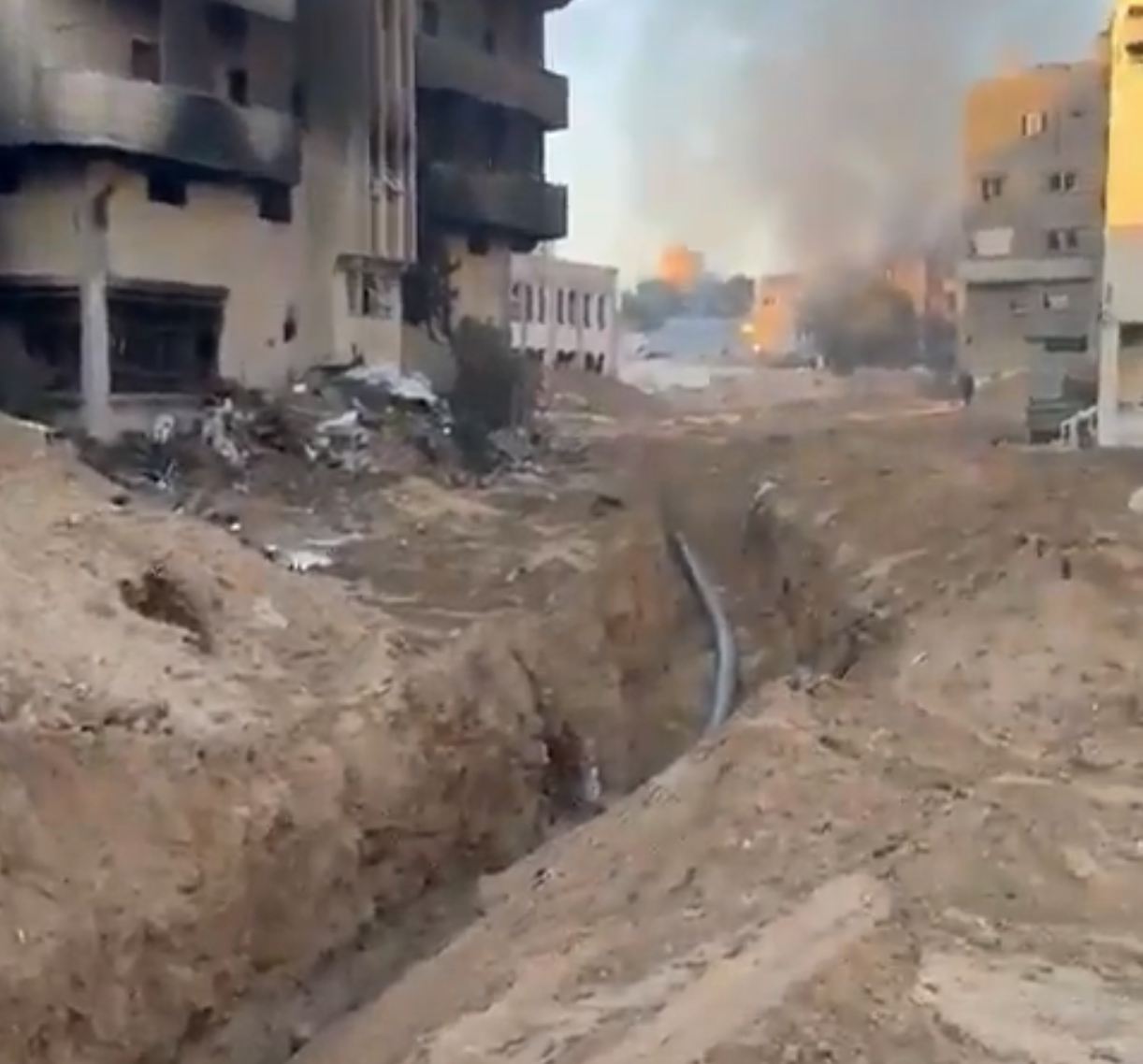 Acqua salata sotto le rovine di Gaza