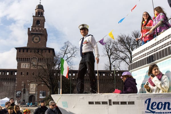 La sfilata del carnevale ambrosiano