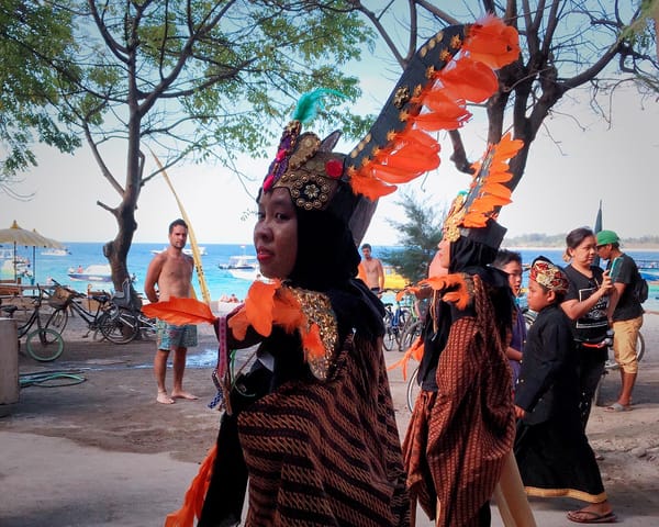 La Festa dell’indipendenza dell’Indonesia, nella piccola isola di Gili Trawangan