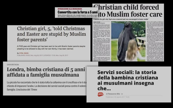 Tutte le cose che non tornano nella storia della bambina cristiana affidata a una famiglia musulmana a Londra