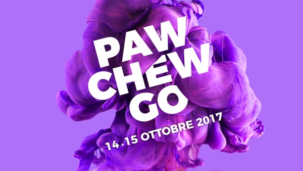 Il 14 e 15 ottobre a Base ritorna PAW • CHEW • GO (Si legge sempre paciugo)