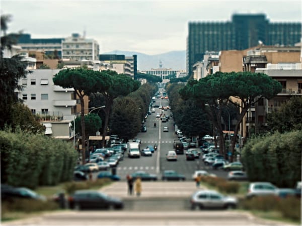 Dove avvengono piú incidenti stradali a Roma?