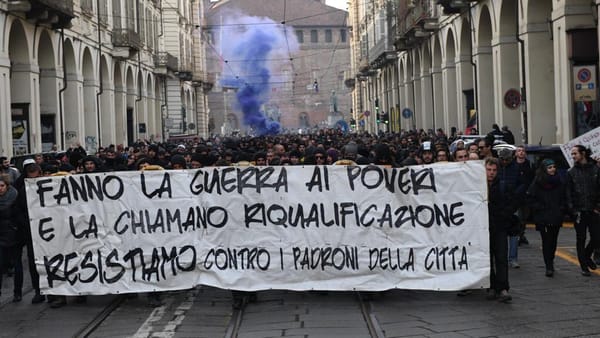 Gli scontri e la repressione a Torino