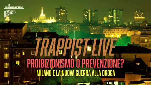 Vieni ad ascoltare TRAPPIST in diretta mercoledì 3 aprile alle 19:30 in Santeria Paladini 8