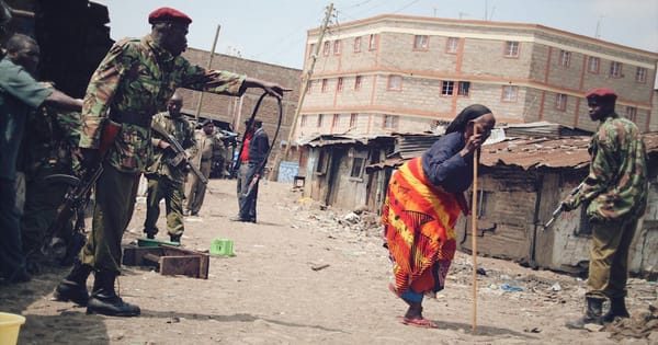 In molti stati africani la quarantena significa repressione poliziesca