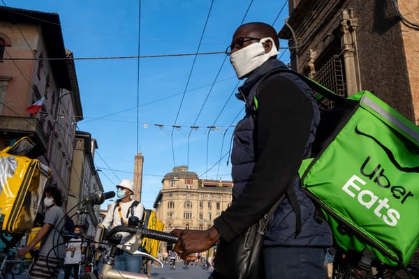 Manifestazione di riders union bologna