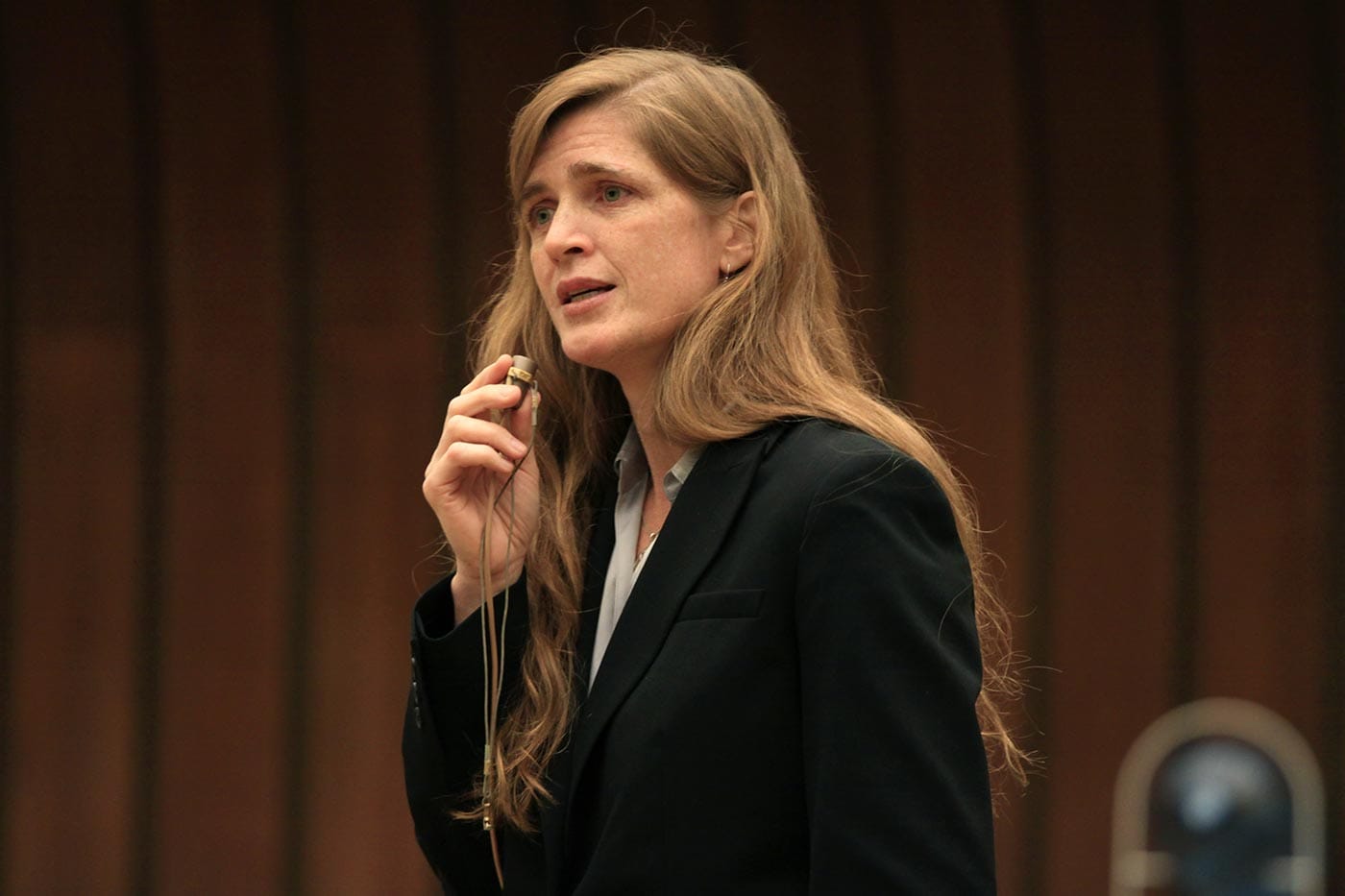 Samantha Power parla a Ginevra