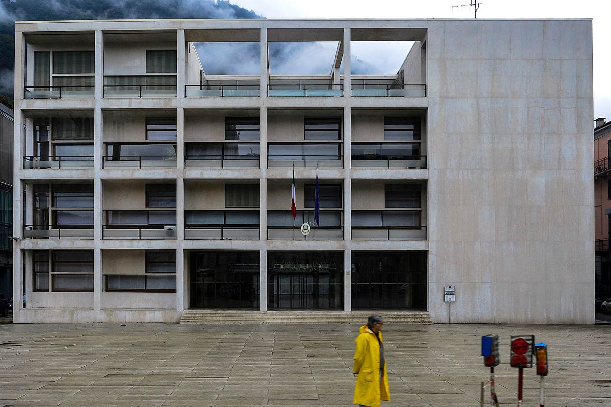 L’ex Casa del Fascio a Como, progettata da Giuseppe Terragni