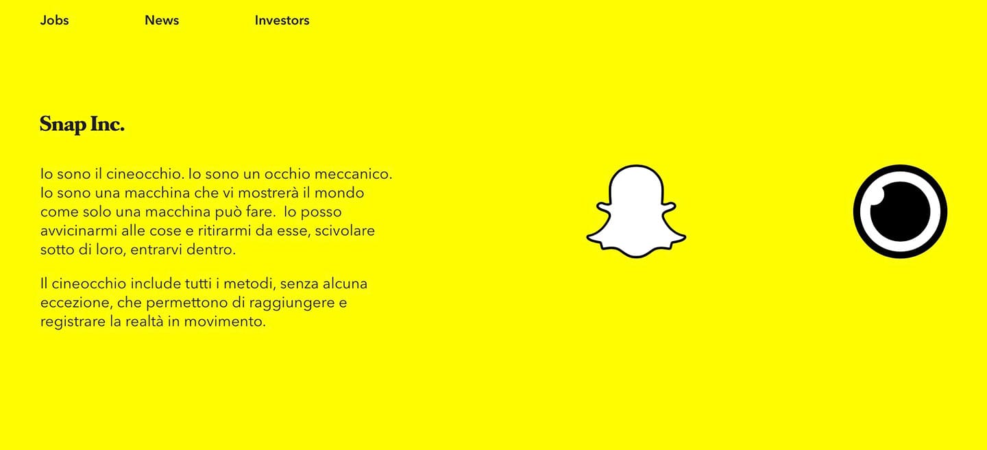 snap inc vertov