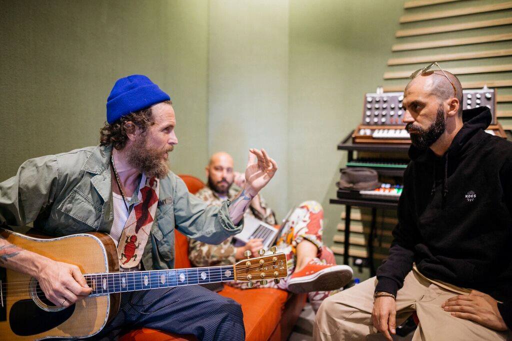 Jovanotti in studio / Facebook