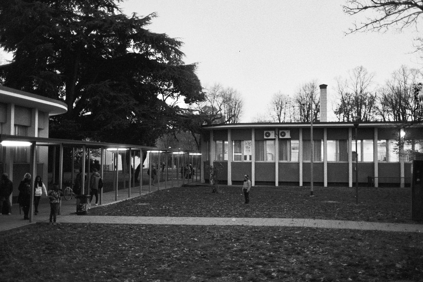 Il padiglione biblioteca, costruito negli anni ‘60 (2017)