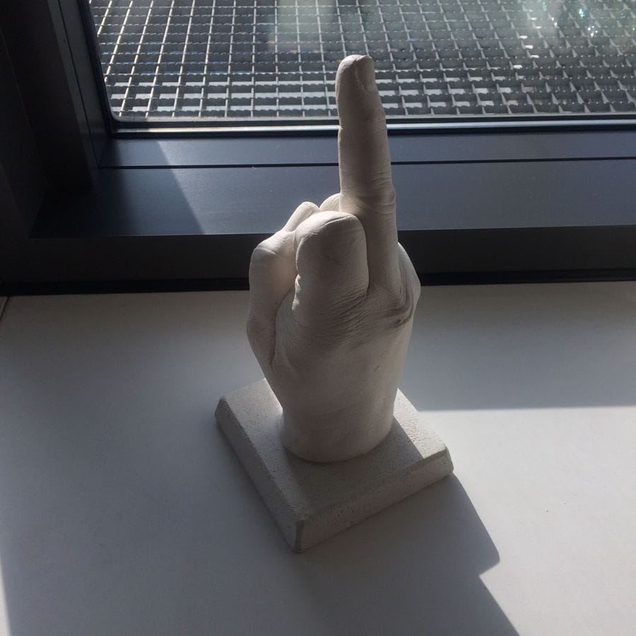 L'unica foto del “Fuck Finger” di Vestager, scattata da Andrew Diprose per WIRED