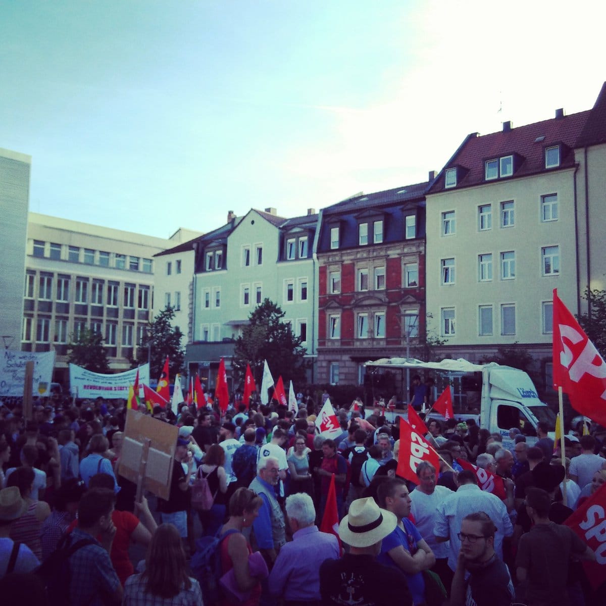 Proteste a Norimberga