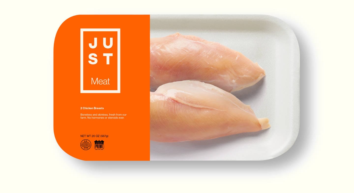 Un esempio di packaging di Just