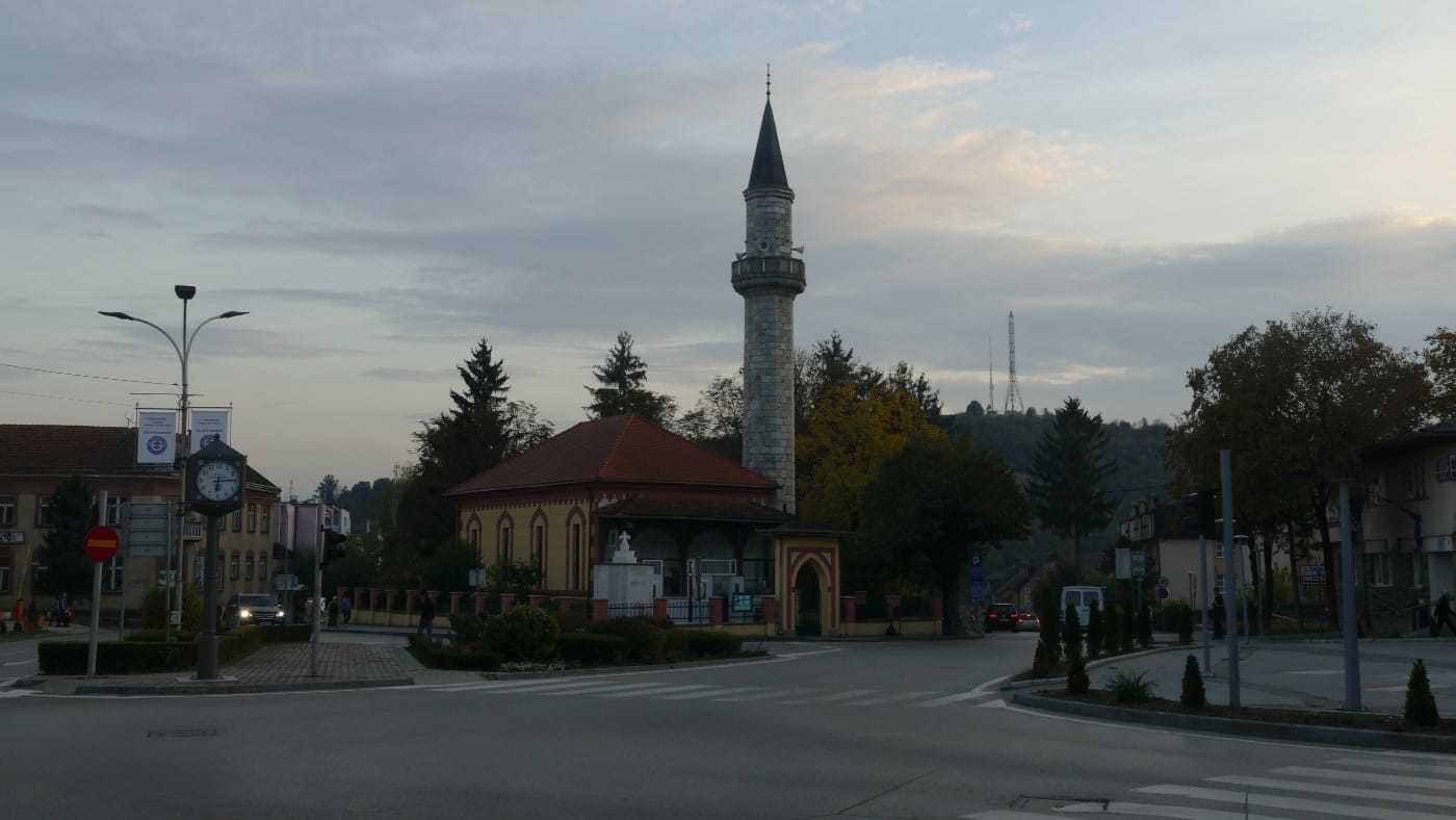 Il centro storico di Velika Kladusa