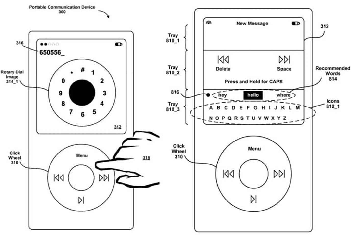 Foto: Apple/United States Patent and Trademark Office