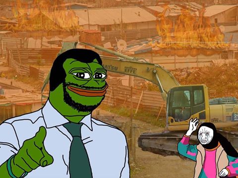 Salvini / Pepe the Frog. Un meme circolato su 8chan